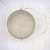 Silver metal candy box and pliers