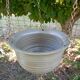 Vintage hanging cache pot - Signed studio ceramic by Griet Malfait