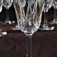 10 Porto Glasses Made of St Louis Crystal Cut Lassalle Model
