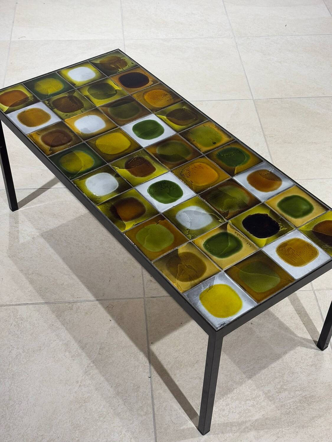 Ceramic coffee table by Roger Capron