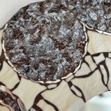 Miroir en mosaïque vintage français