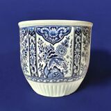 Old Royal Sphinx Maastricht flowerpot - Delft blue