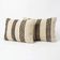 Lot de 2 housses de coussin kilim vintage 36x51 cm