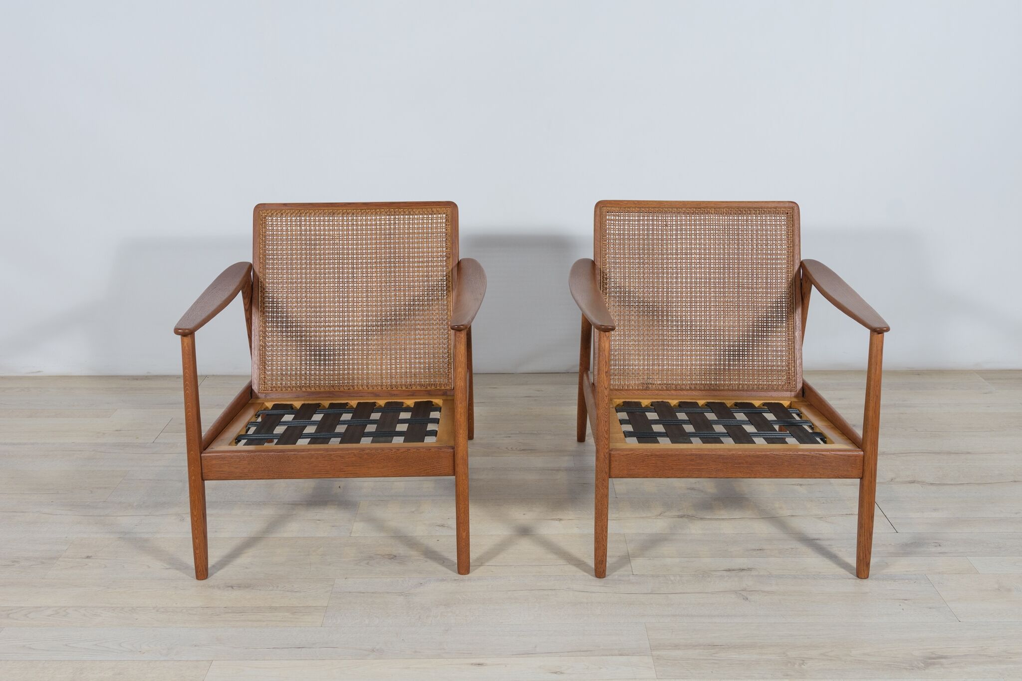 USA 247 Lounge Chairs by Folke Ohlsson for Dux, 1960s, Set of 2