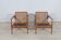 USA 247 Lounge Chairs by Folke Ohlsson for Dux, 1960s, Set of 2