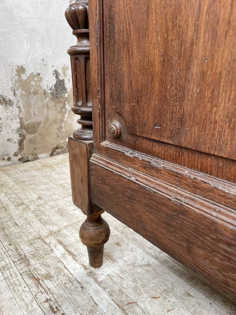 Comptoir en chêne drapier chêne 1900