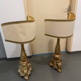Pair of lighting fixtures / torchieres