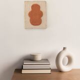 relief painting - original abstract painting - pm2 - signed eawy