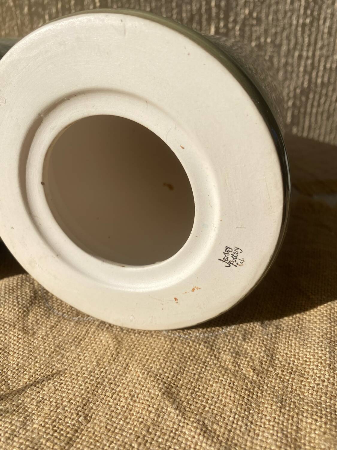 Pair of Jersey Pottery lamp bases