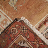 Antique handmade wool turkish milas rug- 128x230cm