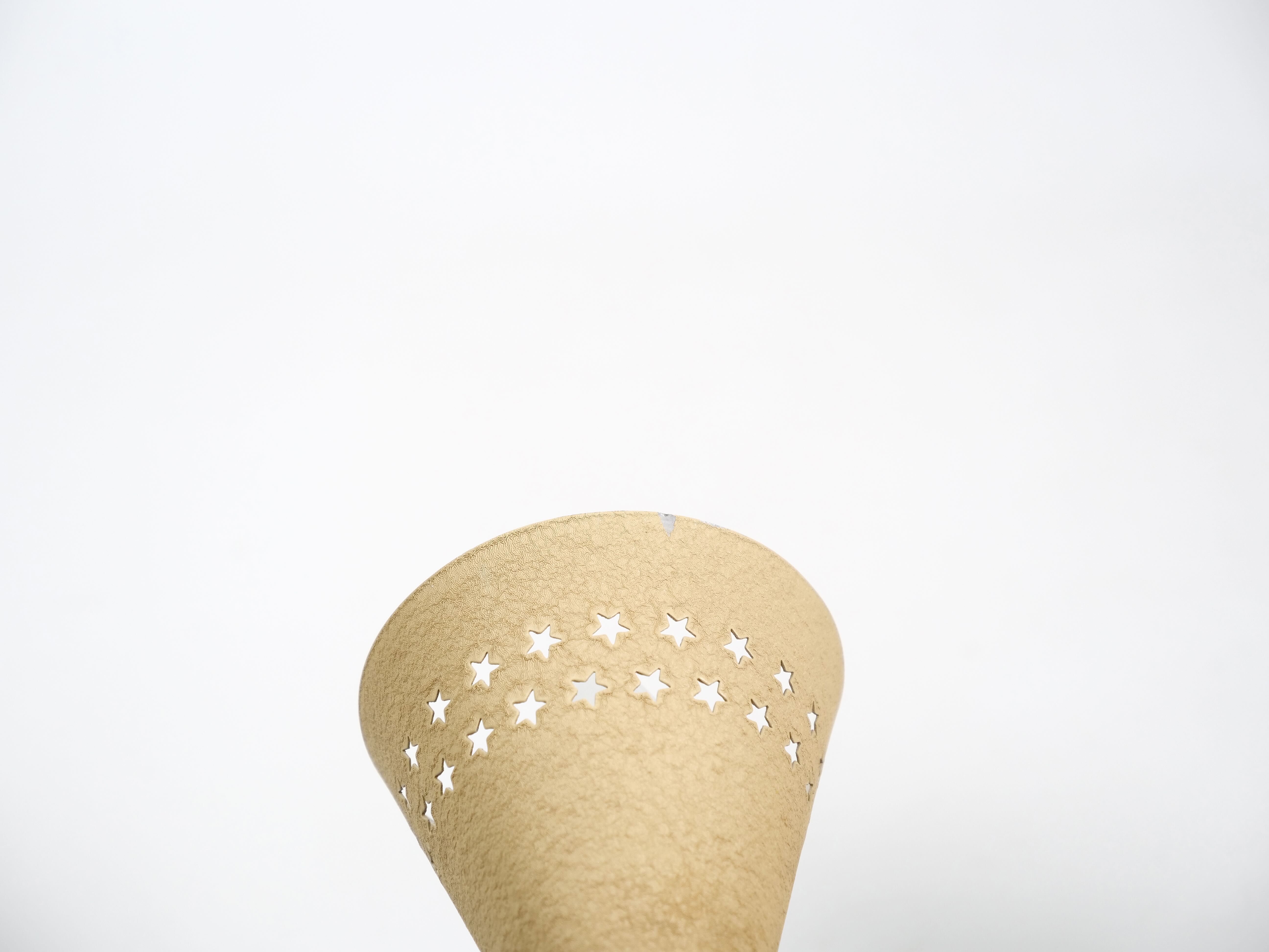 Italian wall lamp double flexible 1950