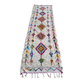 Azilal corridor rug in wool 292 cm x 82