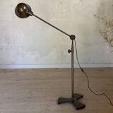 Vintage industrial workshop floor lamp