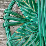 vintage fruit cup in braided ceramic
