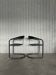 Ensemble de 3 chaises en cuir Arrben (seulement 2 sur la photo)