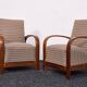 Fauteuils Art Déco hongrois, modèle 445, Szék és Faárugyár, Hongrie 1930