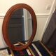 Miroir en bois massif vintage 52 x 68 cm