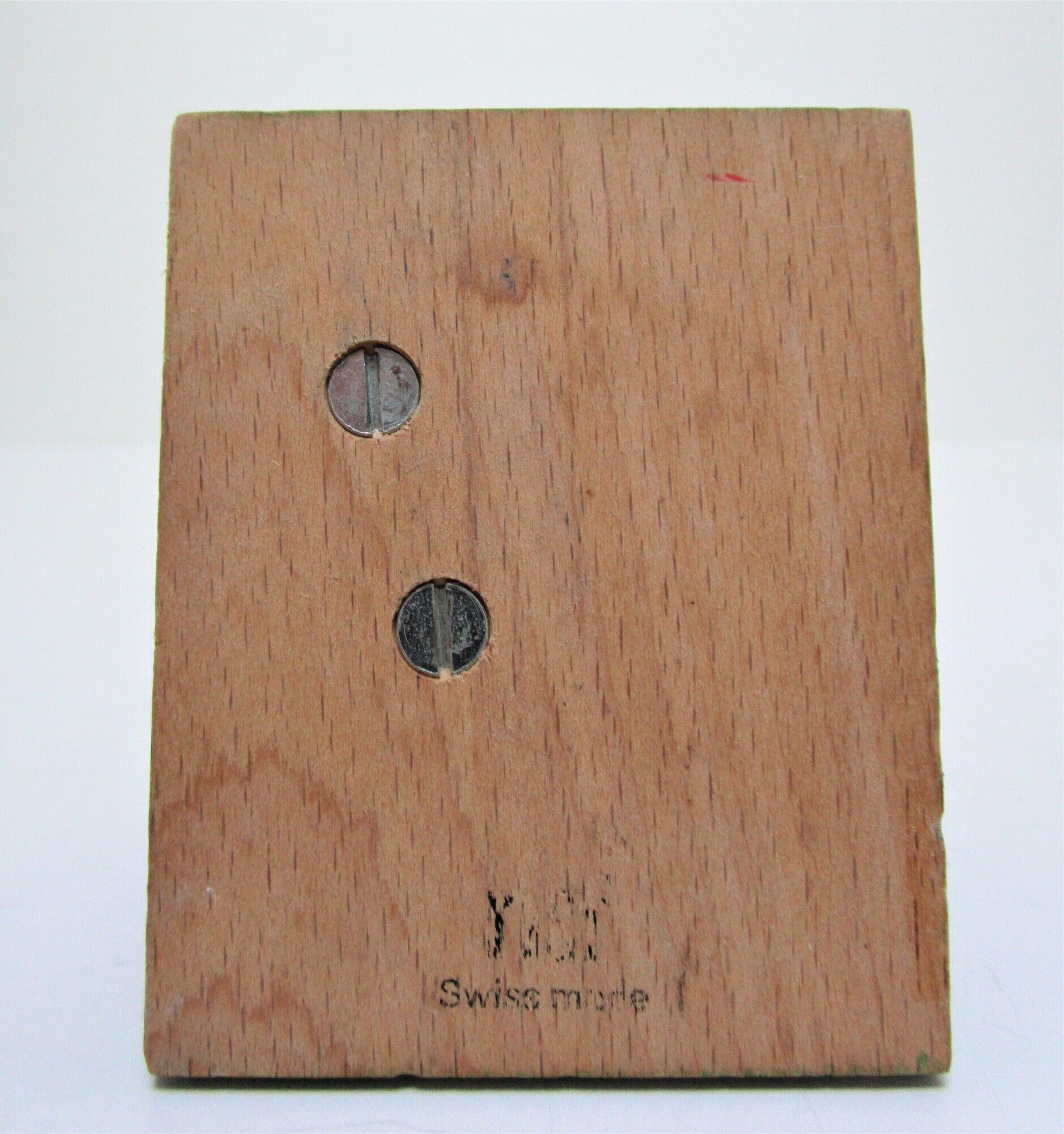 wooden toy footballer design P. Schweizer for Naef Switzerland