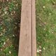 Antique oak bench