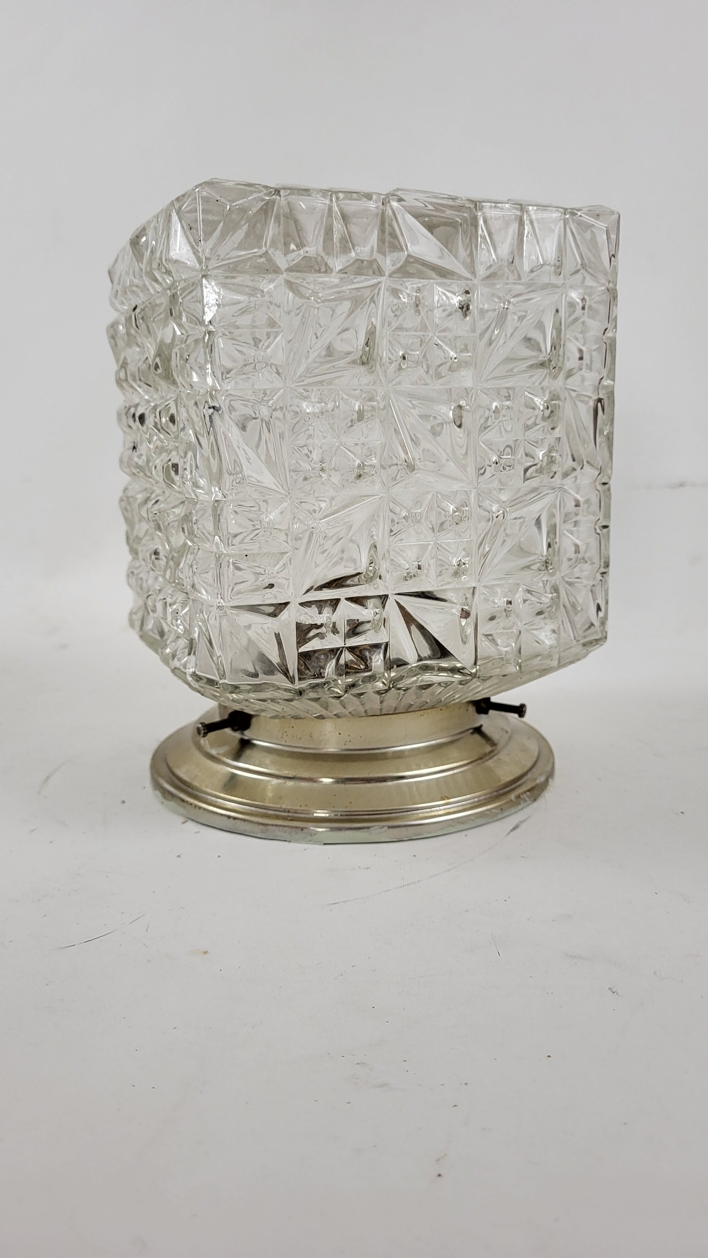 Vintage 50 Glass Ceiling Light
