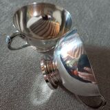2 tasses anciennes en argent massif