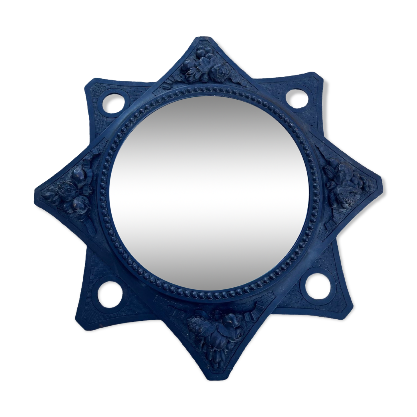 Mirror carved wood art deco