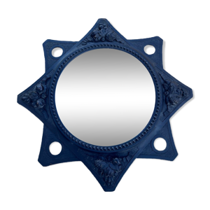 miroir en bois sculpté - art