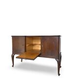 Élégant buffet italien fabriqué par Galleria G. Malafronte, Rome, années 1940