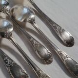 12 Small Silver Metal Spoons SOH