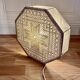 BEAUTIFUL APPLIQUE OR SCANDINAVIAN DESIGN LAMP 1950.