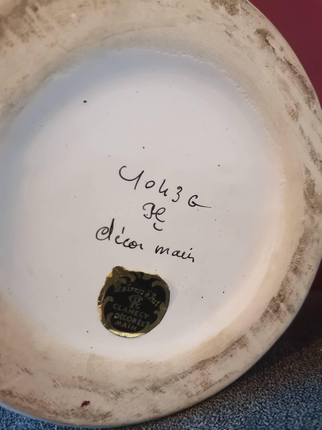 Clamecy flower apothecary pot