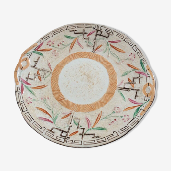 Japanese-decorated plate