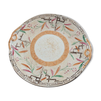 Japanese-decorated plate