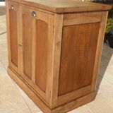 Low furniture two doors in solid oak