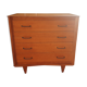 Commode vintage chêne doré 1950