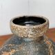 Brutalist vase from the Mid-Century Pottery Studio by Gerhard Liebenthron, Germany, 1970s.