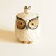 Vintage 1970s Cookie Jar - Owl Decor - Otagiri Japan