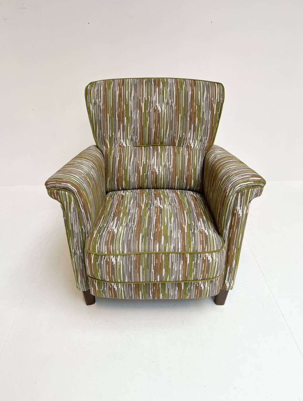 Re-upholstered vintage armchair, 1960’s