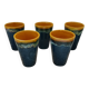 5 old Vallauris mugs / mazagrans