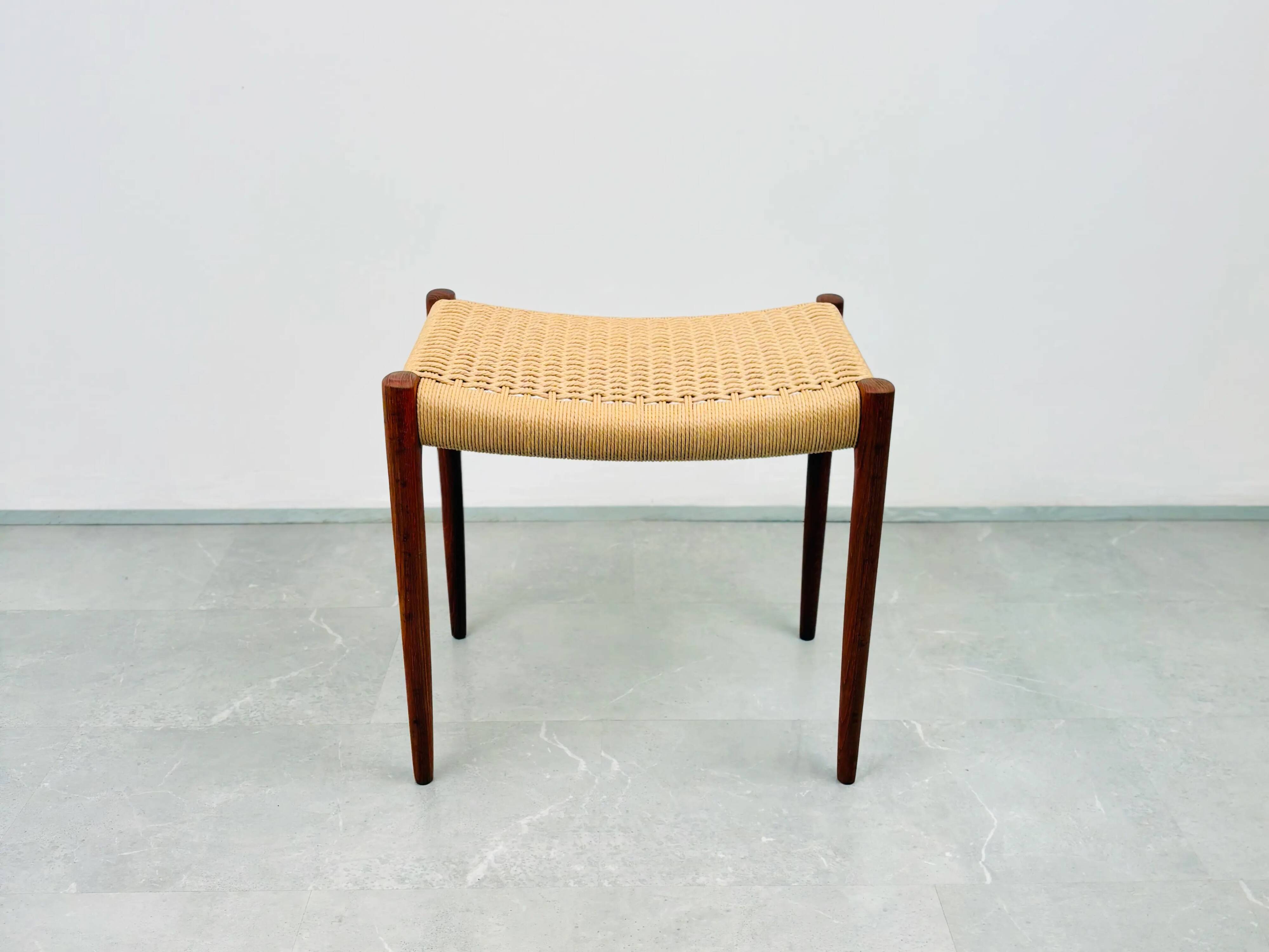 Stool Model 80a by Niels O. Møller