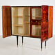 Italian walnut highboard