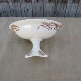 Compotier with floral decor brown longchamps