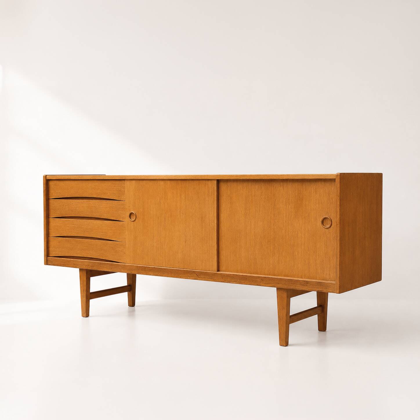 IKEA “Ulvö” oak sideboard by Erik Wørts, 1960s