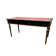 Black lacquered desk in 19th century louis xvi style