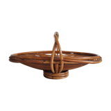 Vintage fruit basket in rattan