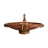 Vintage fruit basket in rattan