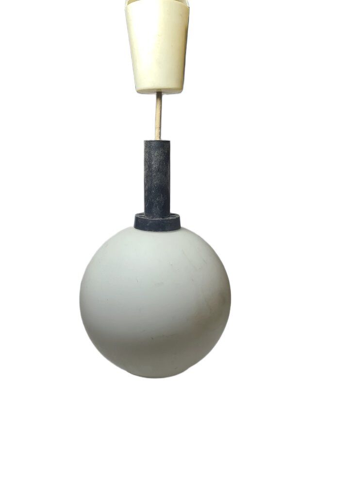 Postmodern Communist pendant lamp from Napako, Poland, 1970s