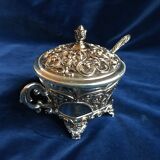 Silver metal sugar box