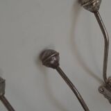 3 vintage metal hooks