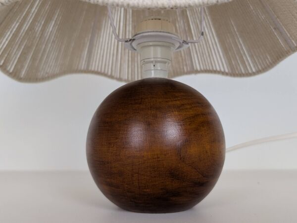 Lampe de chevet  bois